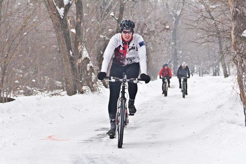 Radfahren im Winter stärkt das Immunsystem