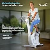 Skandika Ergometer Abisko Weltneuheit | Premium EMS-Widerstand, Smarter Heimtrainer App Steuerung, Automatische Lenker & Satteleinstellung, 36 Widerstandsstufen | Fahrrad Hometrainer für Zuhause - 2