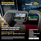 Skandika Ergometer Abisko Weltneuheit | Premium EMS-Widerstand, Smarter Heimtrainer App Steuerung, Automatische Lenker & Satteleinstellung, 36 Widerstandsstufen | Fahrrad Hometrainer für Zuhause - 5