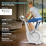 Skandika Ergometer Abisko Weltneuheit | Premium EMS-Widerstand, Smarter Heimtrainer App Steuerung, Automatische Lenker & Satteleinstellung, 36 Widerstandsstufen | Fahrrad Hometrainer für Zuhause - 6